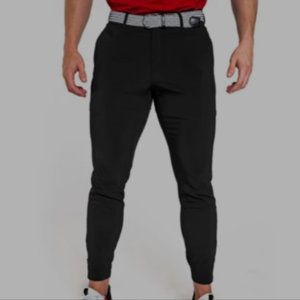 Primo Black Men's Golf Pants Size 33 Tall